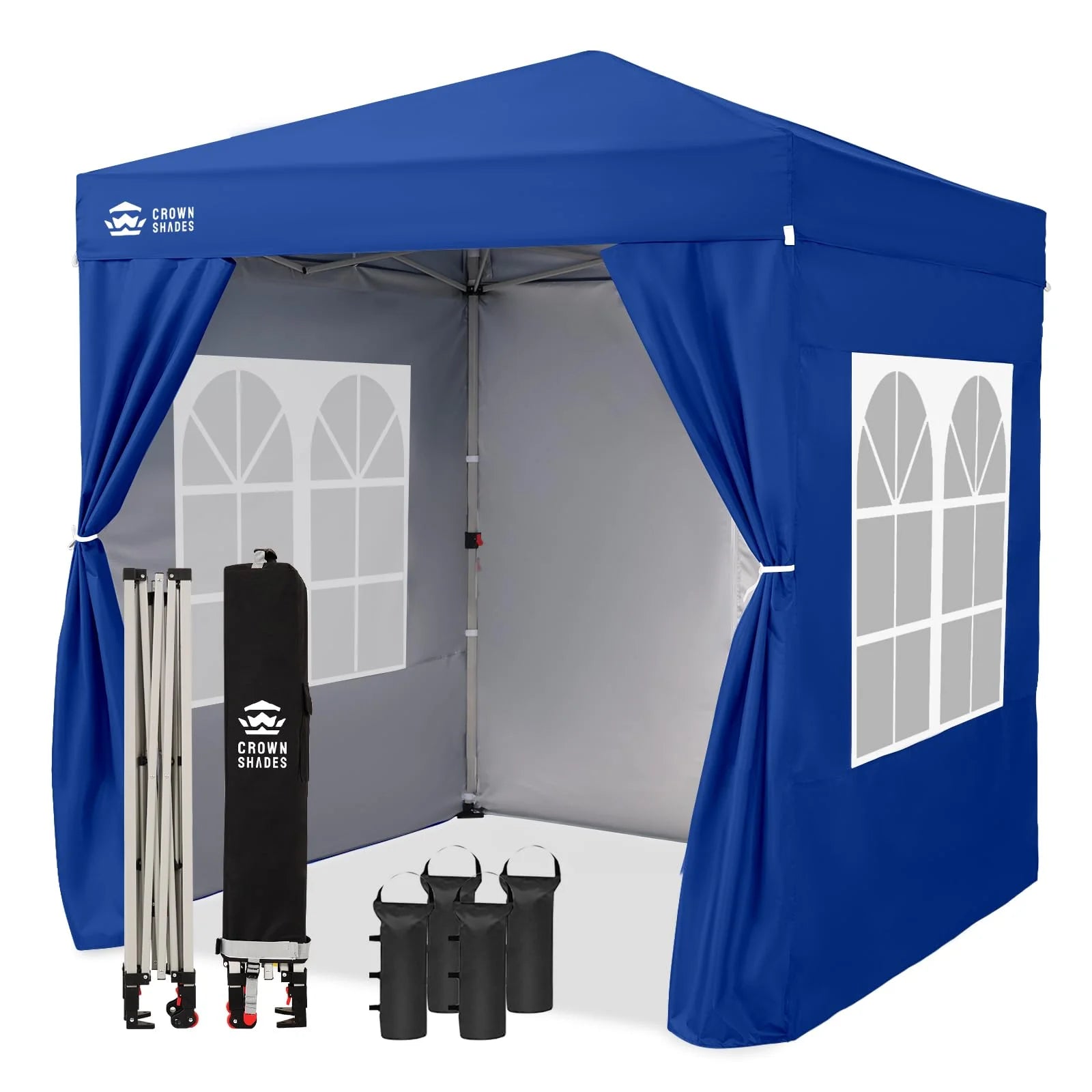 ArdenShade 2 x2m Pop Up Gazebo with 4  Sidewalls