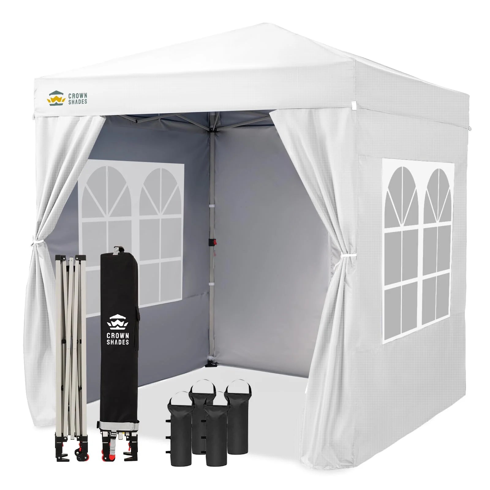 ArdenShade 2 x2m Pop Up Gazebo with 4  Sidewalls