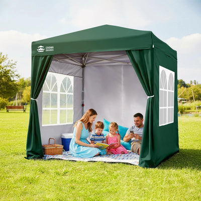 ArdenShade 2 x2m Pop Up Gazebo with 4  Sidewalls