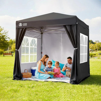 ArdenShade 2 x2m Pop Up Gazebo with 4  Sidewalls