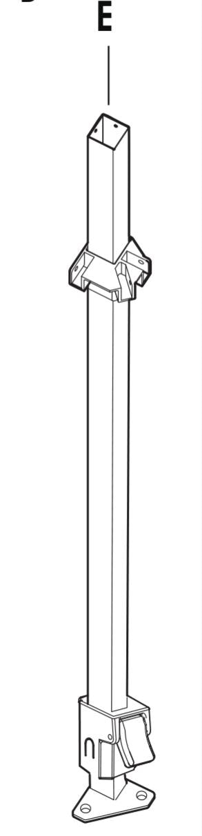 Replacement Parts | 10'x10' Canopy | Model C100W-S4