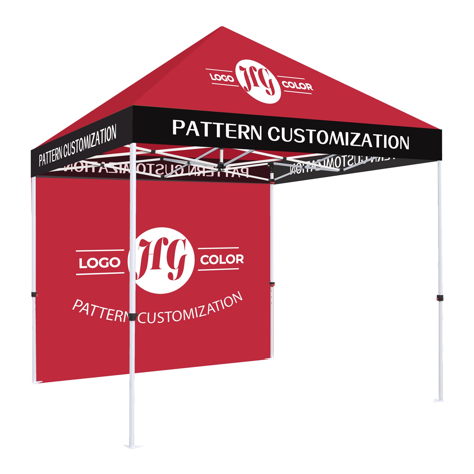 Solarex Custom Printed canopy Tent All Steel Frame