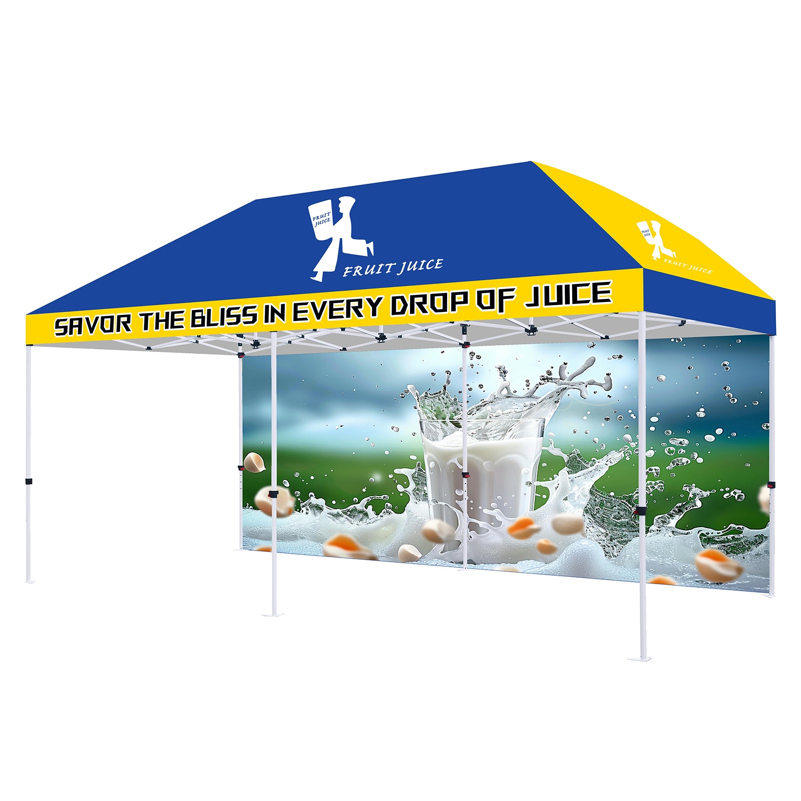 Solarex Custom Printed canopy Tent All Steel Frame