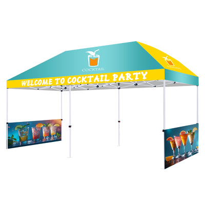 Solarex Custom Printed canopy Tent All Steel Frame