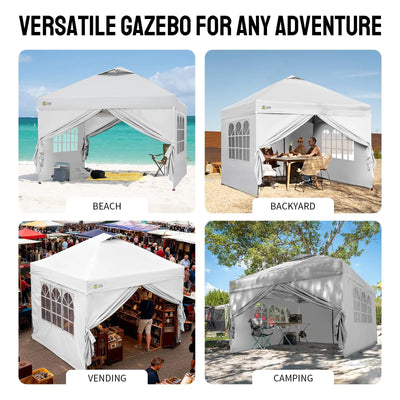 CenterLOK® 3x3m Pop Up Gazebo with 4 Sidewalls