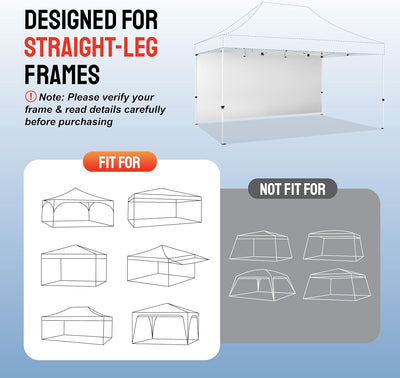 Replacement Sidewalls (1pck) | 10x15 Canopy