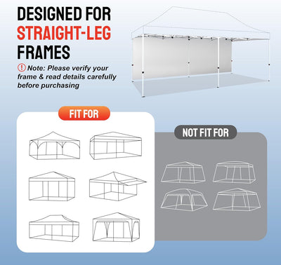 Replacement Sidewalls (1pck) | 10x20 Canopy