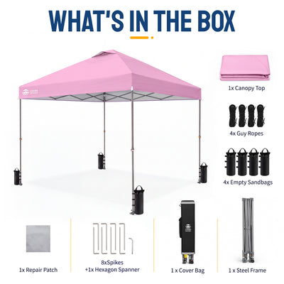 Flex-Lift 10' x 10' Canopy | Infinite Height Adjustment