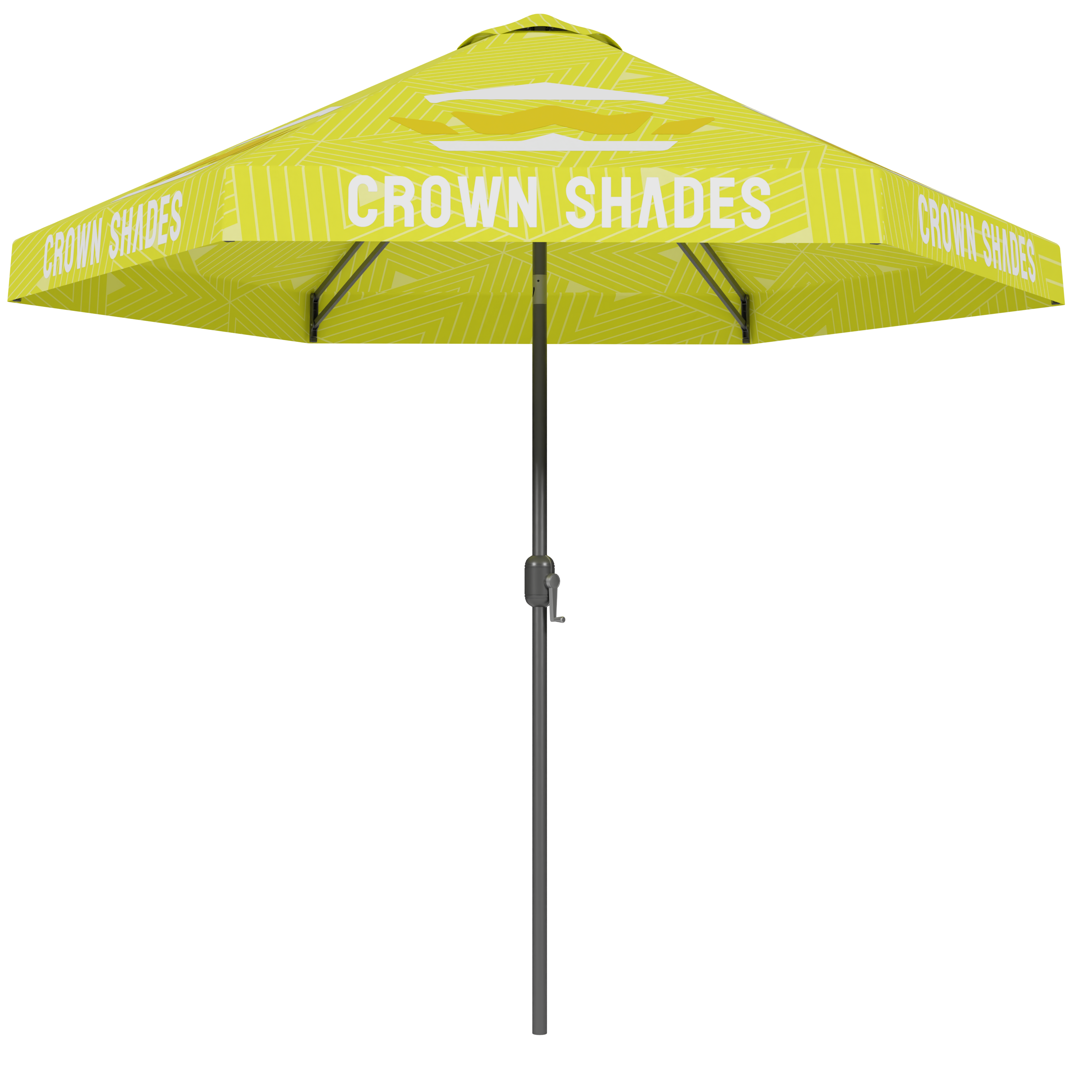 Custom Gemini Umbrella – 45 & 54 Sq Ft | Personalized Canopy