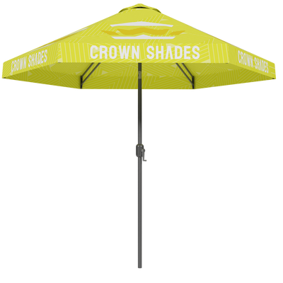 Custom Gemini Umbrella – 45 & 54 Sq Ft | Personalized Canopy