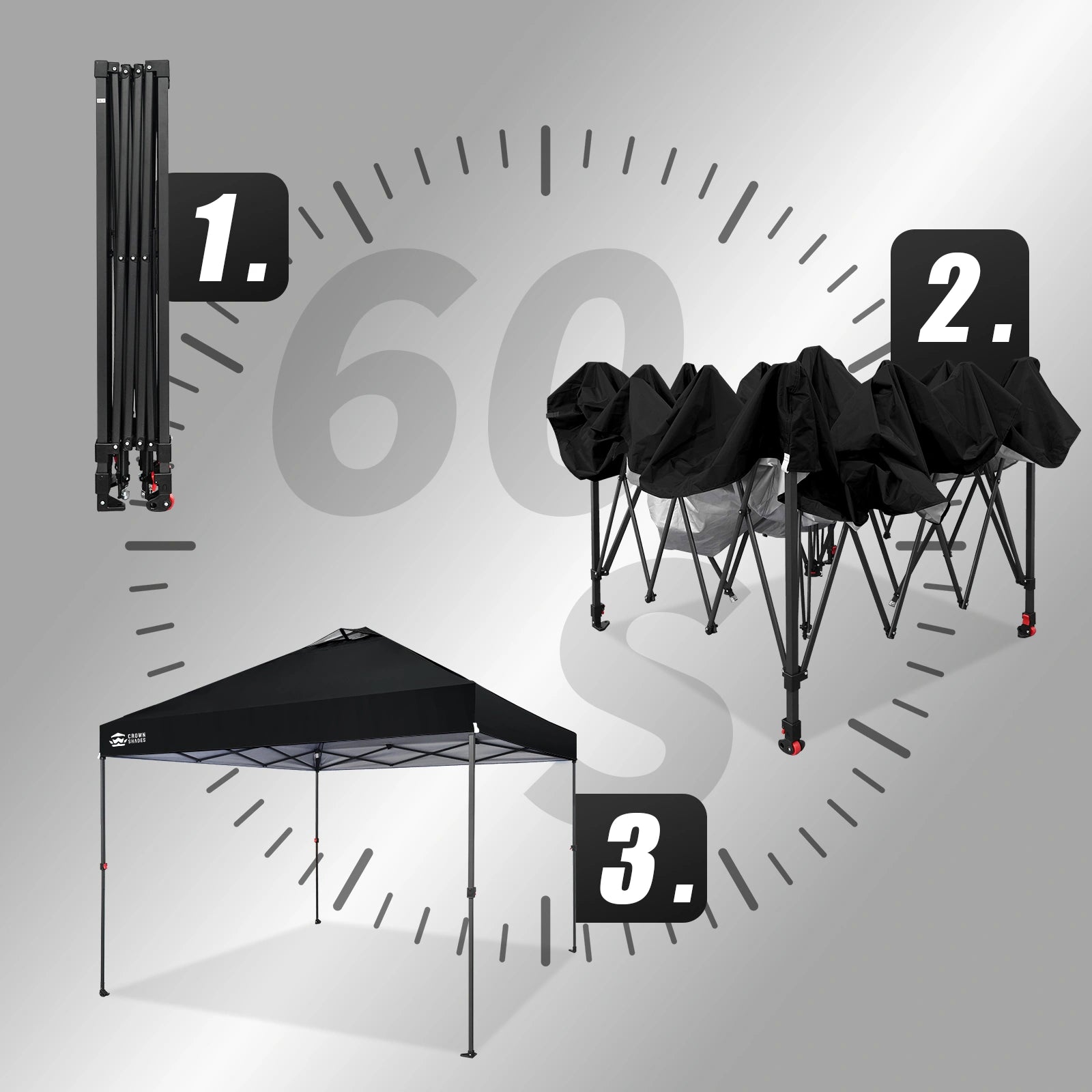 Air-Light 10' x 10' Portable Canopy