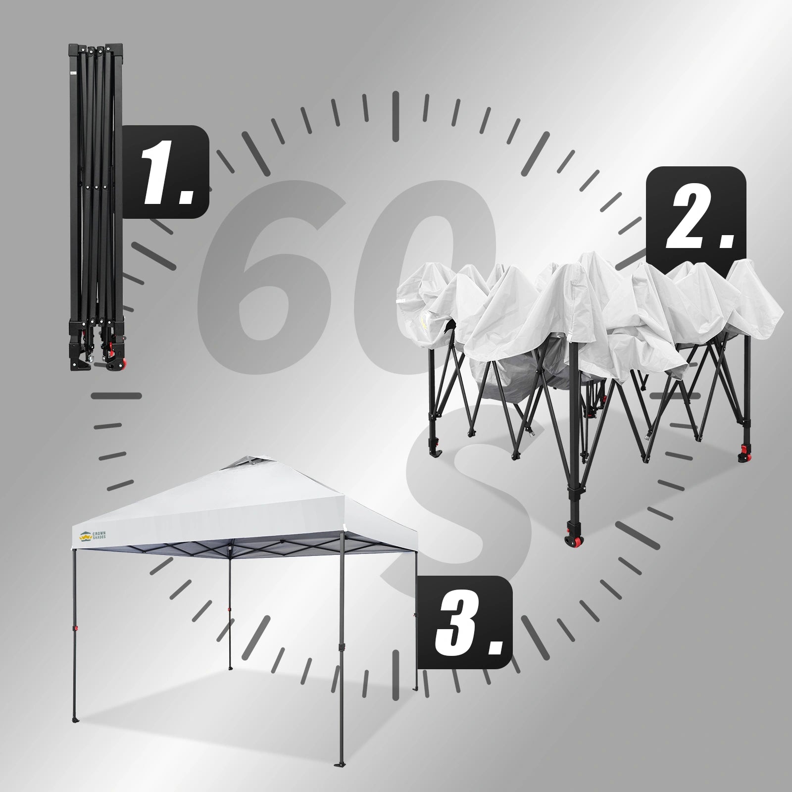 Air-Light 10' x 10' Portable Canopy
