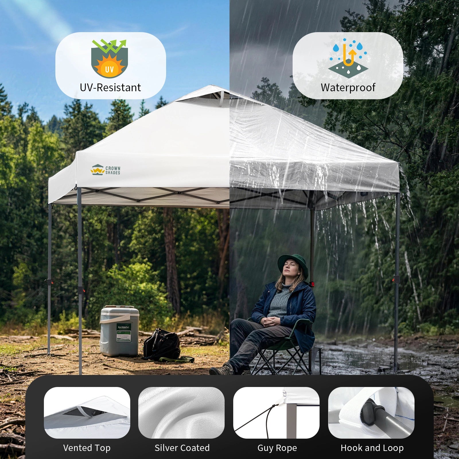 Air-Light 10' x 10' Portable Canopy