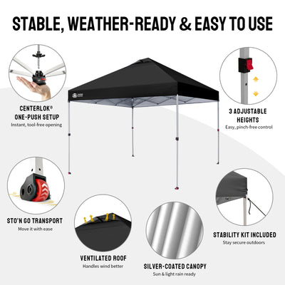 CenterLOK® 3x3m Pop Up Gazebo