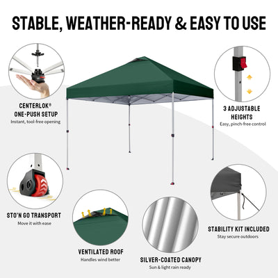 CenterLOK® 3x3m Pop Up Gazebo