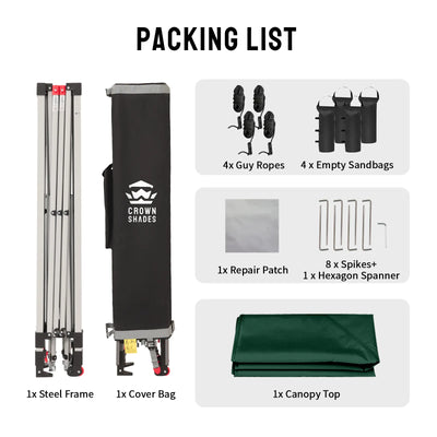 CenterLOK® 3x3m Pop Up Gazebo
