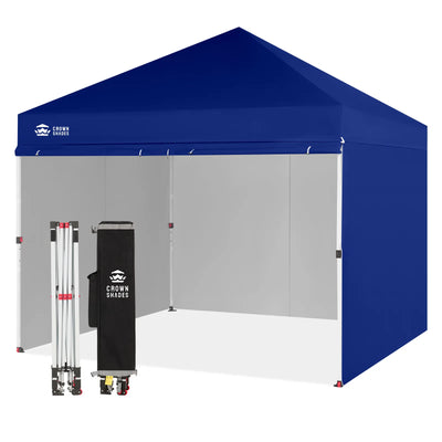 Crown Pro-Duty 10' x 10' Canopy | Full-Wall Business Suite