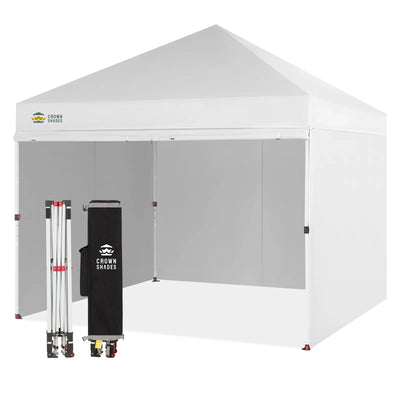 Crown Pro-Duty 10' x 10' Canopy | Full-Wall Business Suite