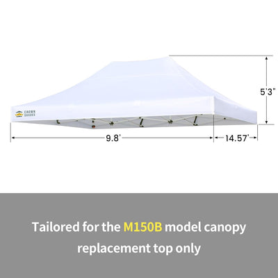 Replacement Canopy Top| 10'x15' Canopy | Model M150 Series