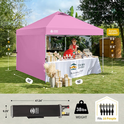 CenterLOK® 10' x 10' Canopy | 1 Sidewall