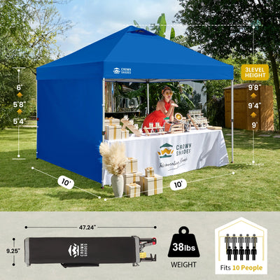 CenterLOK® 10' x 10' Canopy | 1 Sidewall