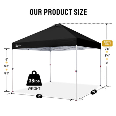 CenterLOK® 10' x 10' One-Push Canopy