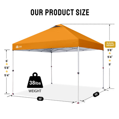 CenterLOK® 10' x 10' One-Push Canopy