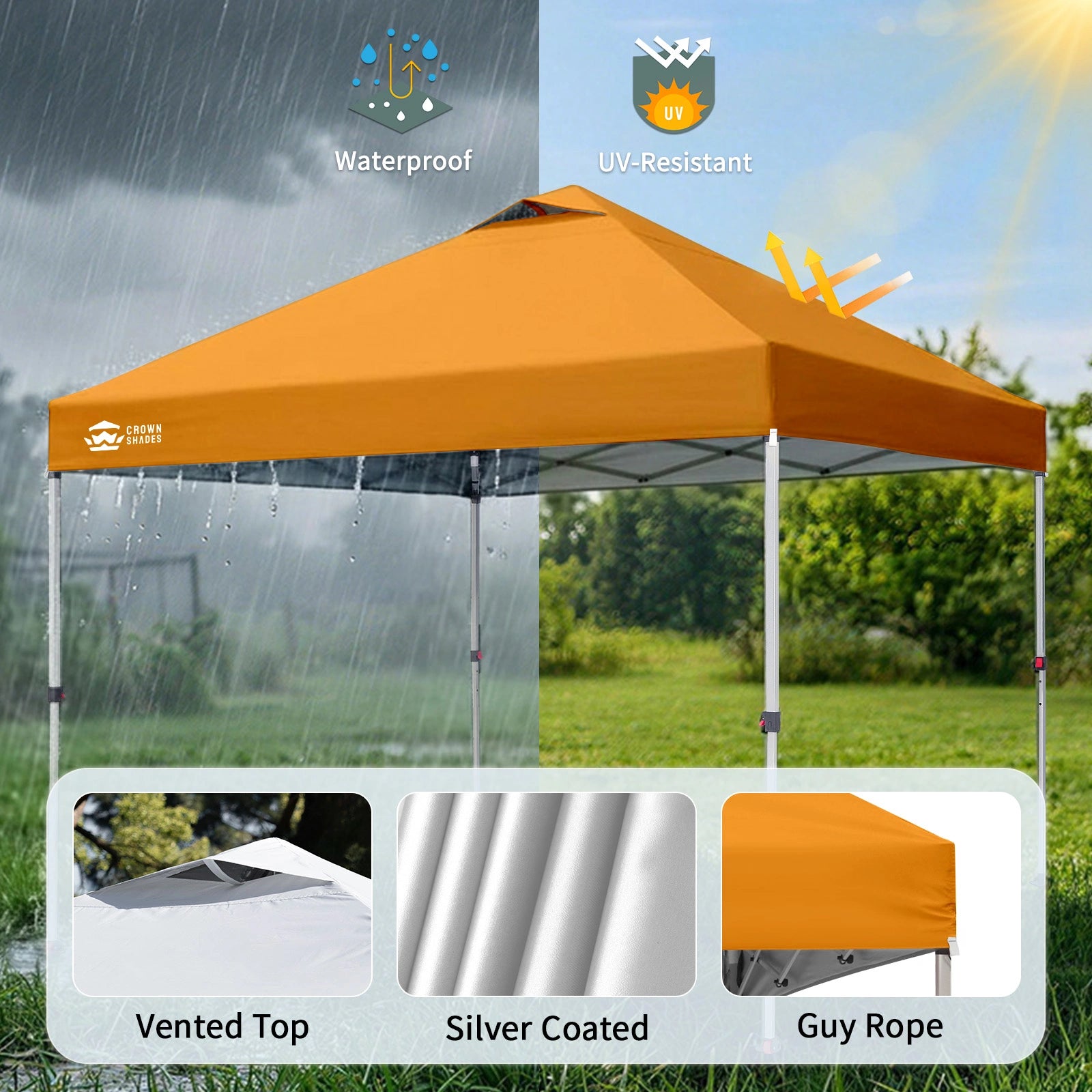 CenterLOK® 10' x 10' One-Push Canopy