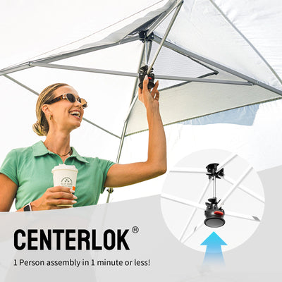 CenterLOK® 10' x 10' One-Push Canopy