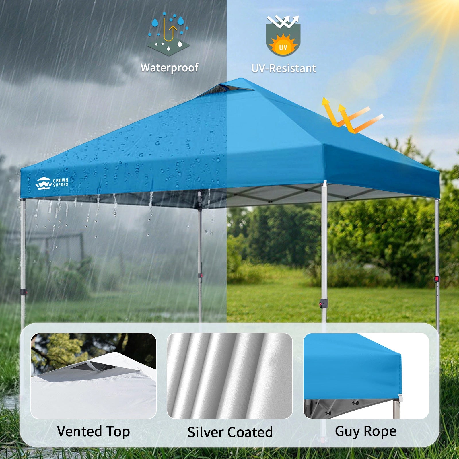 CenterLOK® 10' x 10' One-Push Canopy
