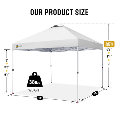 CenterLOK® 10' x 10' One-Push Canopy