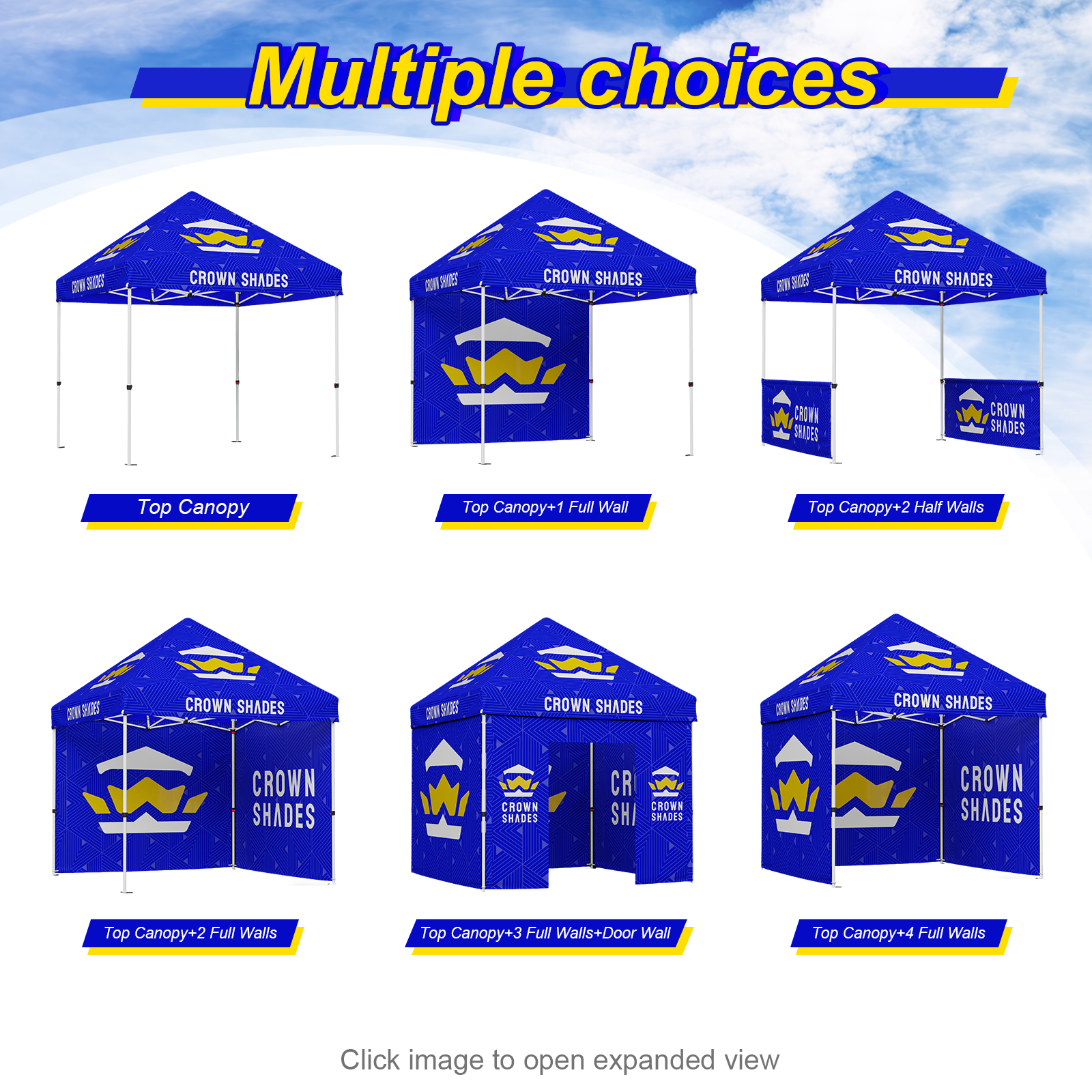 Custom Com Canopy | 8x8, 10x10, 10x15, 10x20