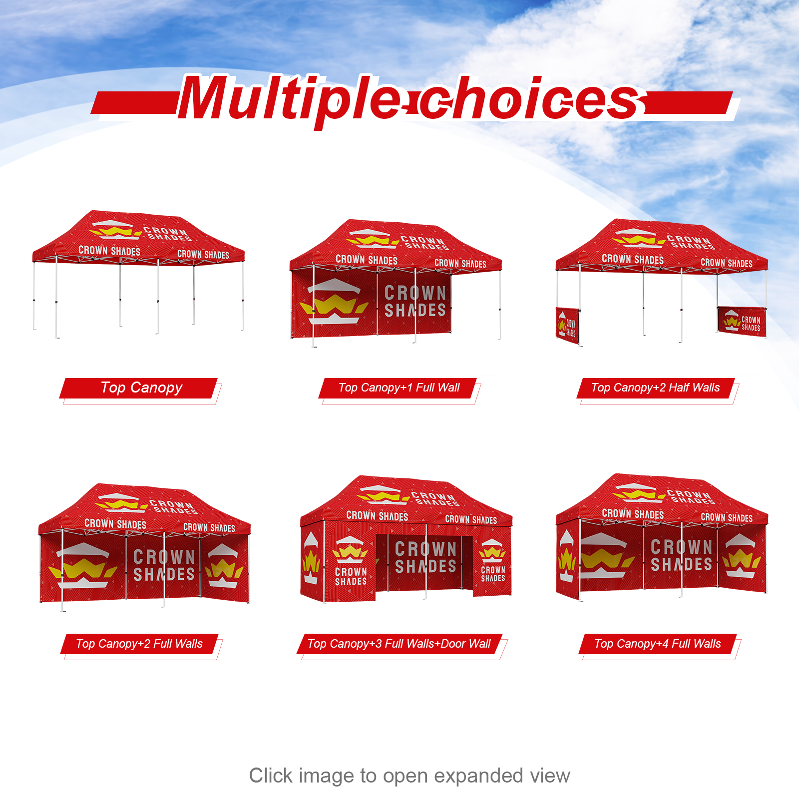 Custom Com Canopy | 8x8, 10x10, 10x15, 10x20