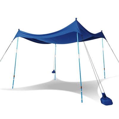 Feather-Lift Pop-Up Beach Tent | Instant UPF 50+ Sun Shelter