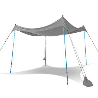 Feather-Lift Pop-Up Beach Tent | Instant UPF 50+ Sun Shelter