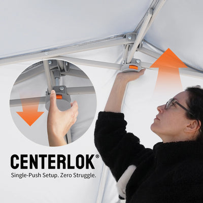 Feather-Lift 5' x 5' Canopy with Instant Sidewall