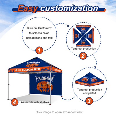 Custom Rec Canopy for Events | 10x10