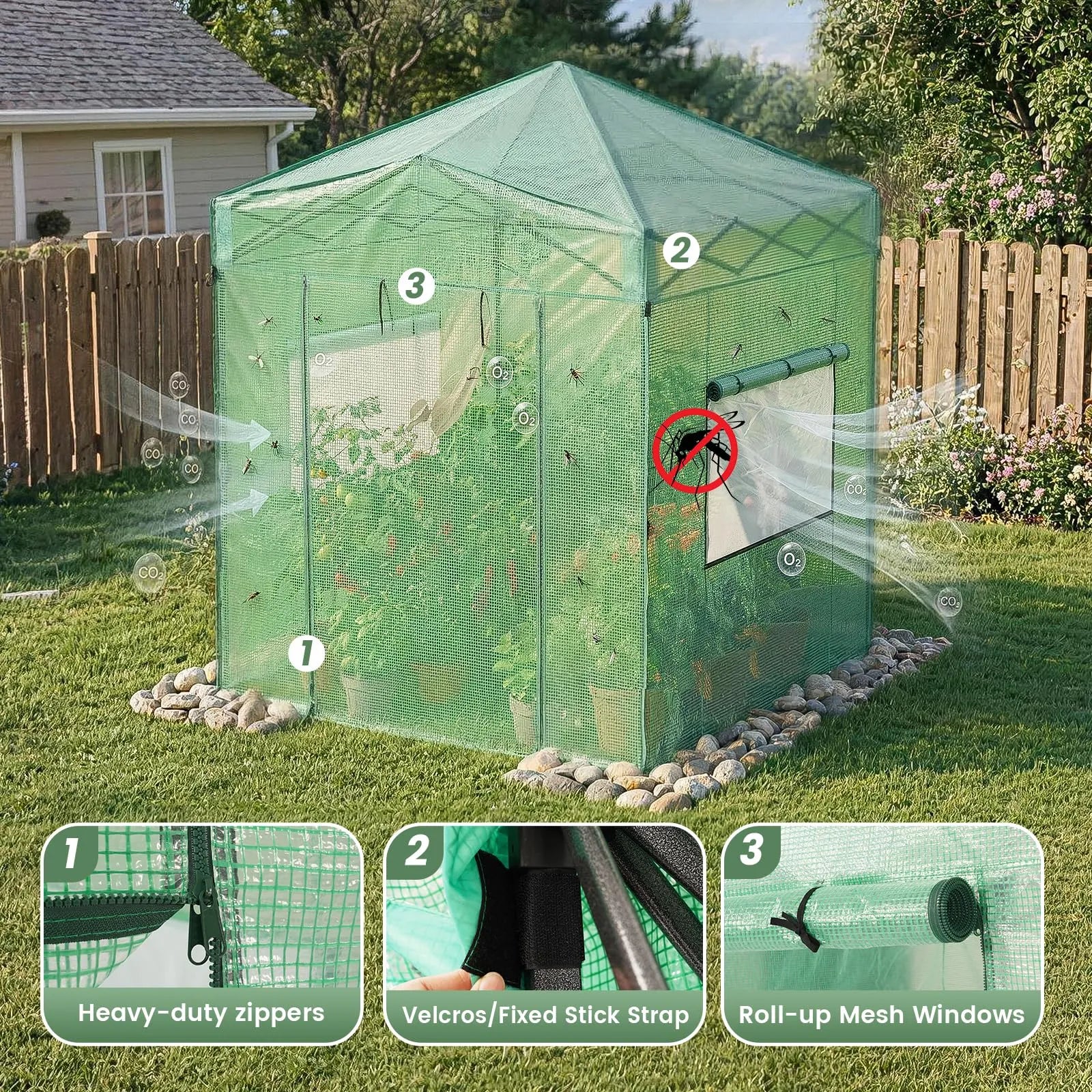 Insta-Grow 6'x8' Pop-Up Greenhouse