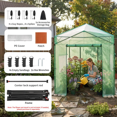 Insta-Grow 6'x8' Pop-Up Greenhouse