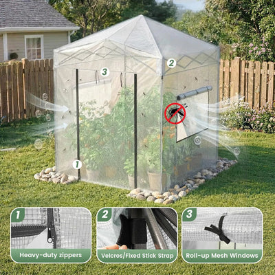 Insta-Grow 6'x8' Pop-Up Greenhouse