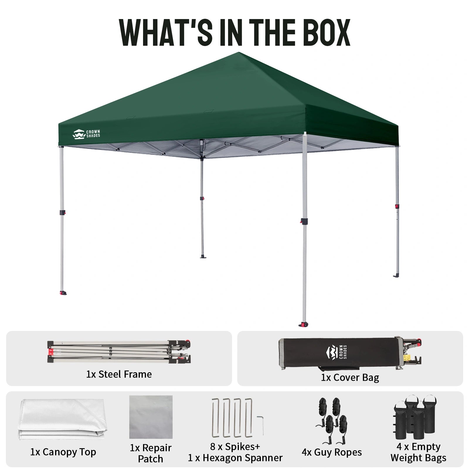 One-Push Lite 8' x 8' Canopy