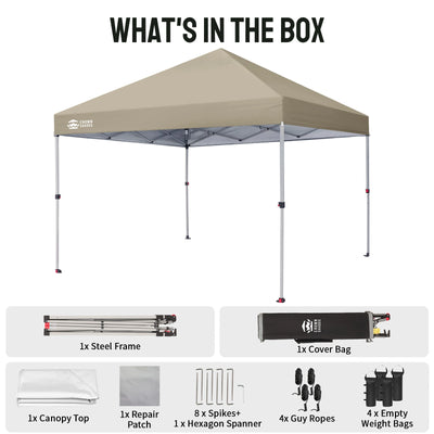 One-Push Lite 8' x 8' Canopy