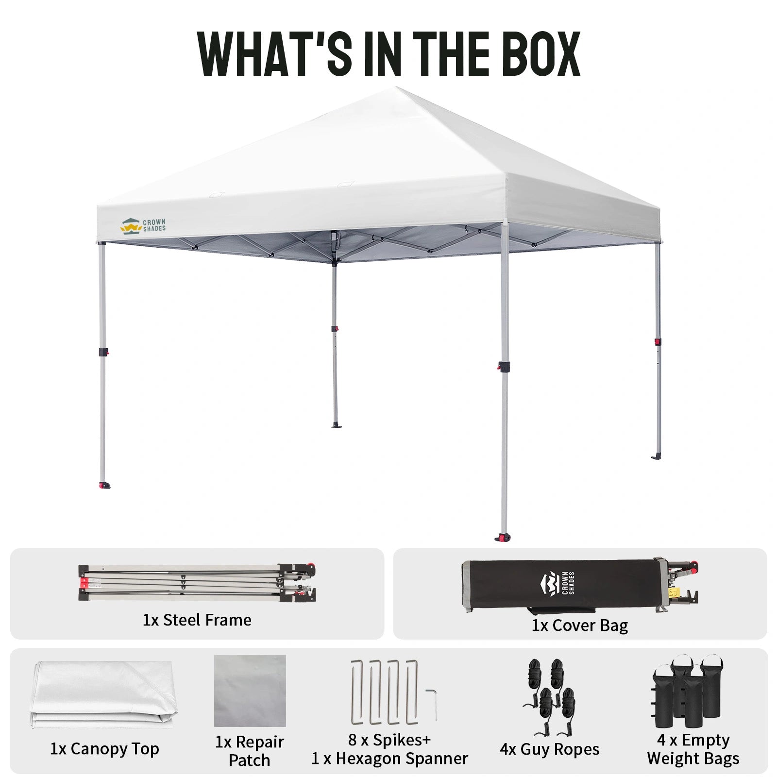 One-Push Lite 8' x 8' Canopy