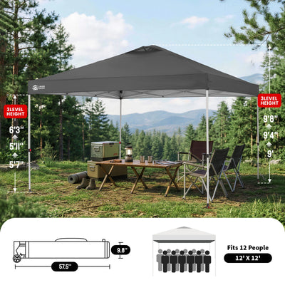 One-Push Max 12' x 12' Canopy