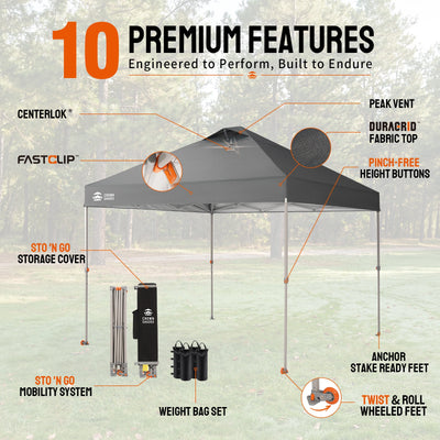 Roll-Glide 10'x10' Instant Canopy