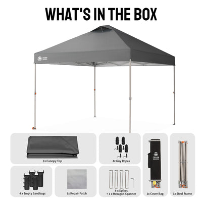 Roll-Glide 10'x10' Instant Canopy