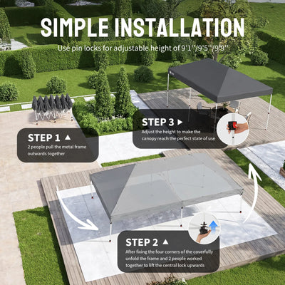 Swift-Lock 10'x20' Instant Canopy