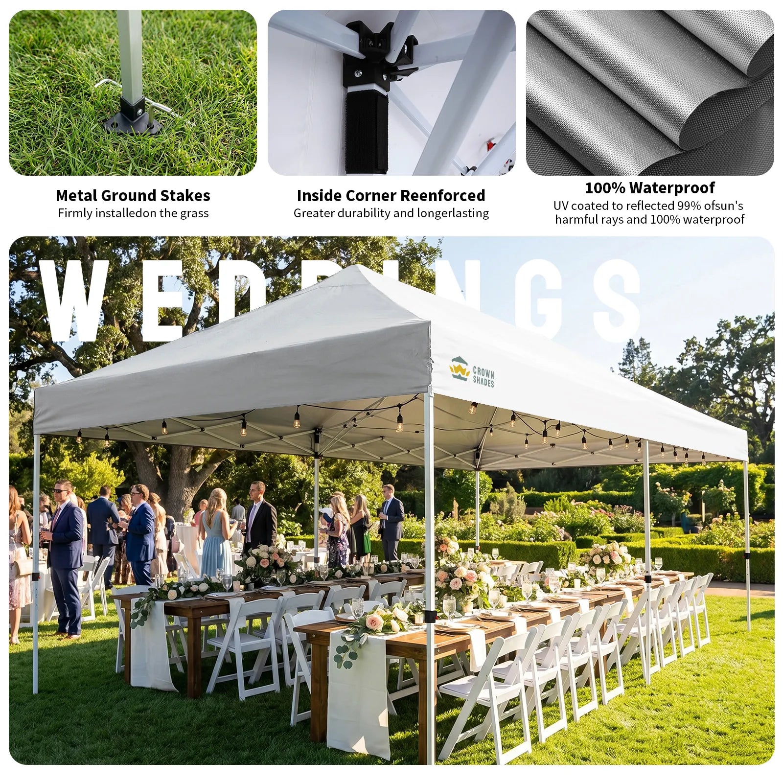 Swift-Lock 10'x20' Instant Canopy