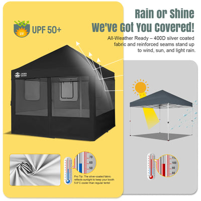 Vendo-Pro 10' x 10' Food Booth Canopy