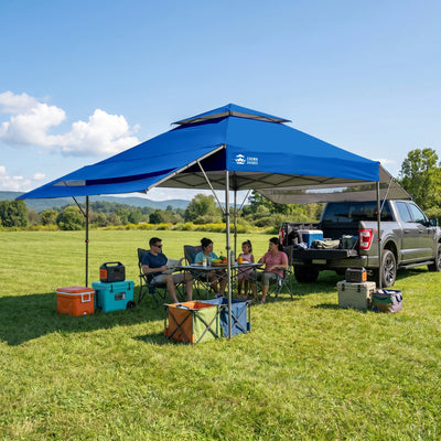 Vista 10' x 18' Canopy | Dual Awnings